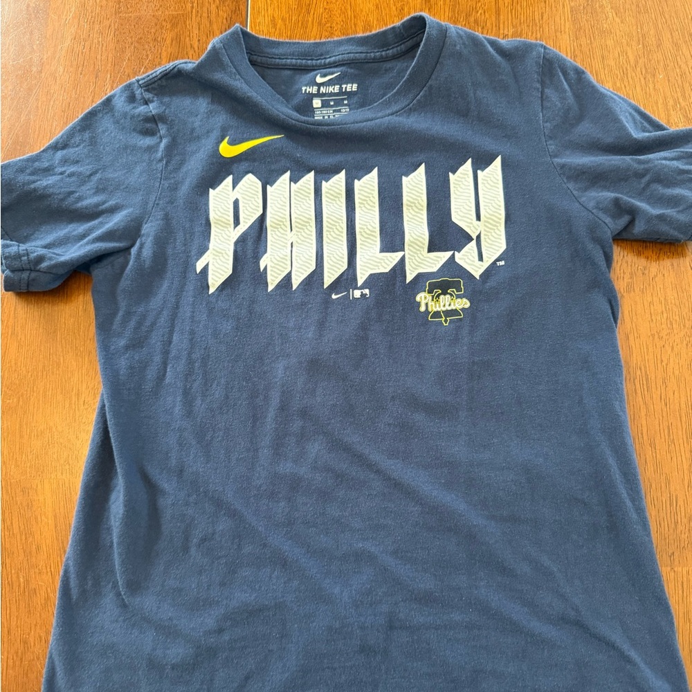 Nike Kids Phillies Navy T-Shirt Bryce Harper